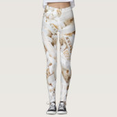 weiße Steine Leggings (Vorderseite)