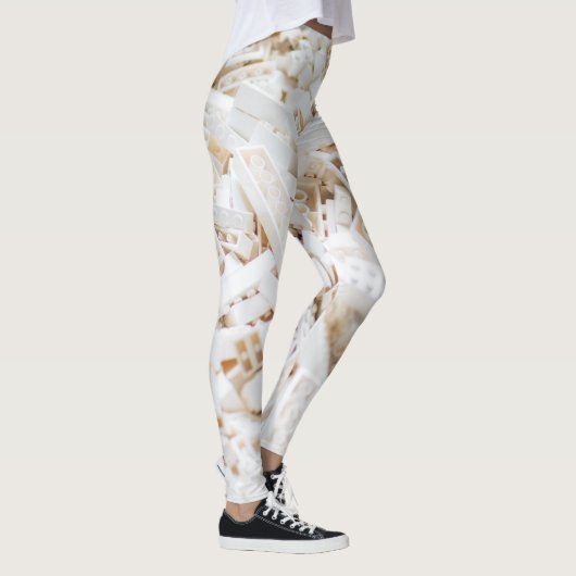 weiße Steine Leggings (Rechts)