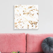 weiße Steine Leinwanddruck (Insitu (Wohnzimmer))