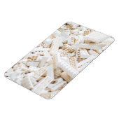 weiße Steine Magnet (Linke Seite)