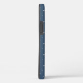 Weiße Sterne auf blau Case-Mate iPhone Hülle (Rückseite / Rechts)