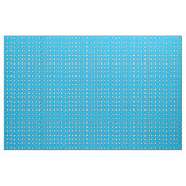 Weiße Sterne auf blau Stoff (Fat Quarter (45,7 x 55,9 cm))