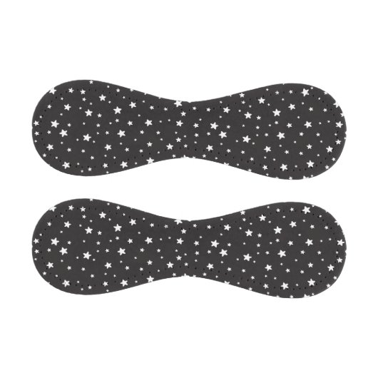 Weiße Sterne auf schwarzem Baseball (Paneele)