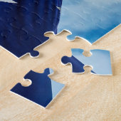 Weiße Sterne Puzzle (Seite)