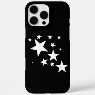 Weiße Sterne Sternmuster-Design Kostüm Geschenk iPhone 16 Pro Max Hülle