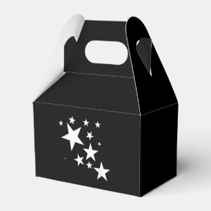 Weiße Sterne Sternmuster-Design Kostüm Geschenk Geschenkschachtel