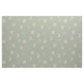 Weiße Sterne und Monde Stoff (Fat Quarter (45,7 x 55,9 cm))