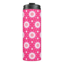 Weiße Sterne und Sterne über rosa Hintergrundmuste