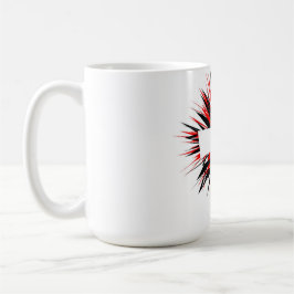 WEISSE STERNEXPLOSION TASSE