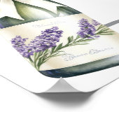 Weiße Stiefel und Bubbly Brautparty - Willkommen Poster (Ecke)