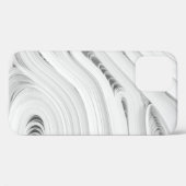 Weiße Stoffpartie Case-Mate iPhone Hülle (Rückseite (Horizontal))