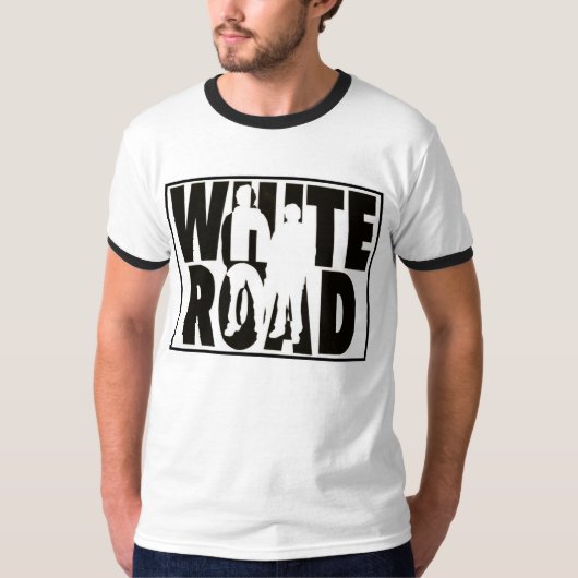 Weiße Straße T-Shirt (Vorderseite)