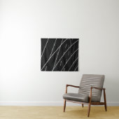 Weiße Strecken auf Gleisgelände Wandteppich (Beispiel (Horizontal))