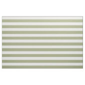 Weiße Streifen auf der Seite grün Stoff (Yard (91,4 cm))