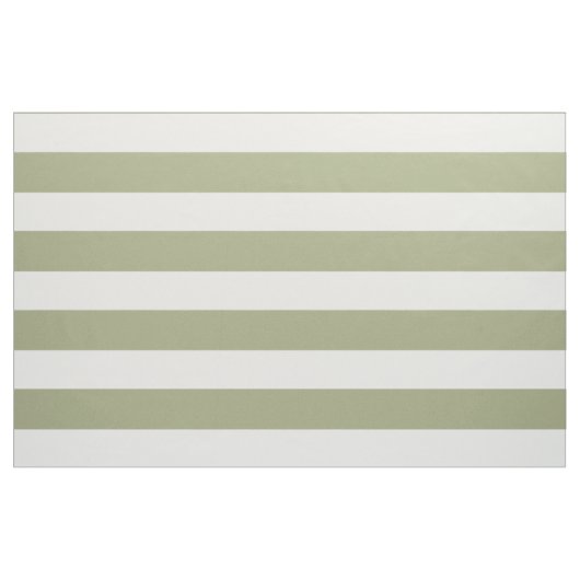 Weiße Streifen auf der Seite grün Stoff (Fat Quarter (45,7 x 55,9 cm))