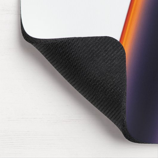 Weiße Streifen Mousepad (Ecke)