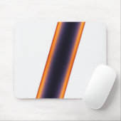 Weiße Streifen Mousepad (Mit Mouse)