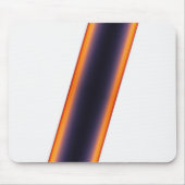 Weiße Streifen Mousepad (Vorne)