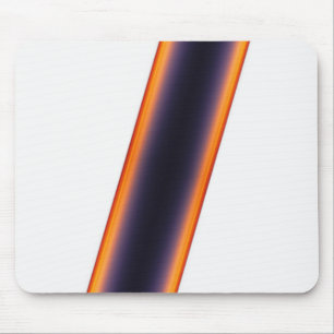 Weiße Streifen Mousepad