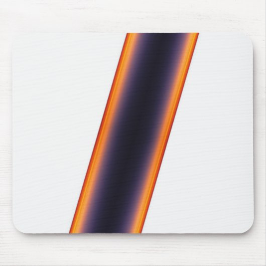 Weiße Streifen Mousepad (Vorne)