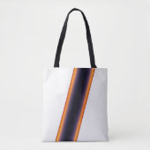 Weiße Streifen Tasche (Vorderseite)