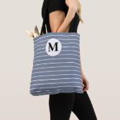 Weiße Streifen Tasche (Von Nahem)