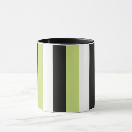 Weiße Streifen Tasse (Zentrum)