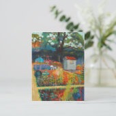 Weiße Stube Postkarte (Stehend Vorderseite)