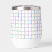 Weiße symmetrische Prüfmuster (Rückseite)