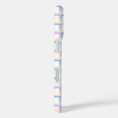 Weiße symmetrische Prüfmuster Case-Mate iPhone Hülle (Rückseite / Rechts)