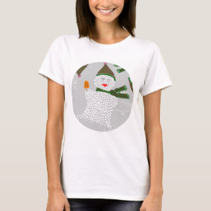 Weiße T-Shirt Jimette Design Ich will Eiscreme