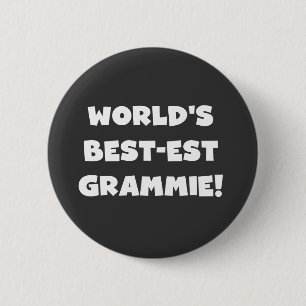 Weiße T-Shirts und Geschenke des Gut-est Grammie d Button