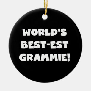 Weiße T - Shirts und Geschenke des Gut-est Grammie Keramikornament