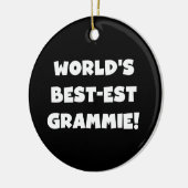 Weiße T - Shirts und Geschenke des Gut-est Grammie Keramikornament (Links)