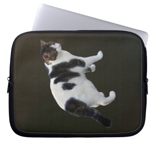 Weiße Tablette mit dunklen Pflastern Laptopschutzhülle (Vorderseite)