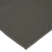 Weiße Tablette mit dunklen Pflastern Tischdecke (Schrägansicht)