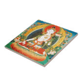 WEISSE TARA-BUDDHIST-GOTTHEIT FLIESE (Seite)