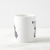 Weiße Tasse (Mittel)