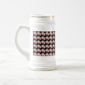 Weiße Tasse - Blume Design Tasse (Links)