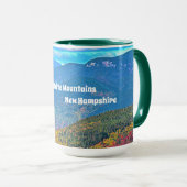 Weiße Tasse der Bergnh (VorderseiteRechts)