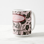 Weiße Tasse für den Muttertag (VorderseiteRechts)