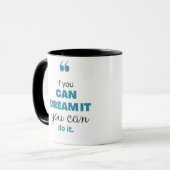 weiße Tasse für Kaffee oder Tee (Vorderseite Links)