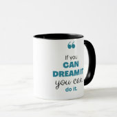 weiße Tasse für Kaffee oder Tee (VorderseiteRechts)