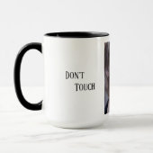 Weiße Tasse mit Jimin-Bild (Links)