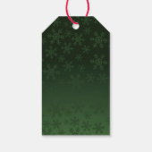 Weiße Taube Geschenkanhänger (Rückseite)