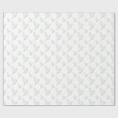 Weiße Taube Geschenkpapier (Flach)