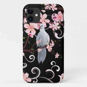 Weiße Taube in Dogwood-Blüten Case-Mate iPhone Hülle
