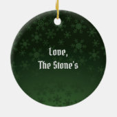 Weiße Taube Keramik Ornament (Hinten)