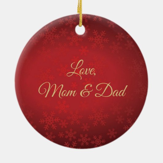 Weiße Taube Keramik Ornament (Hinten)