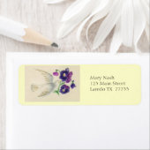 Weiße Taube mit Blume (Insitu)